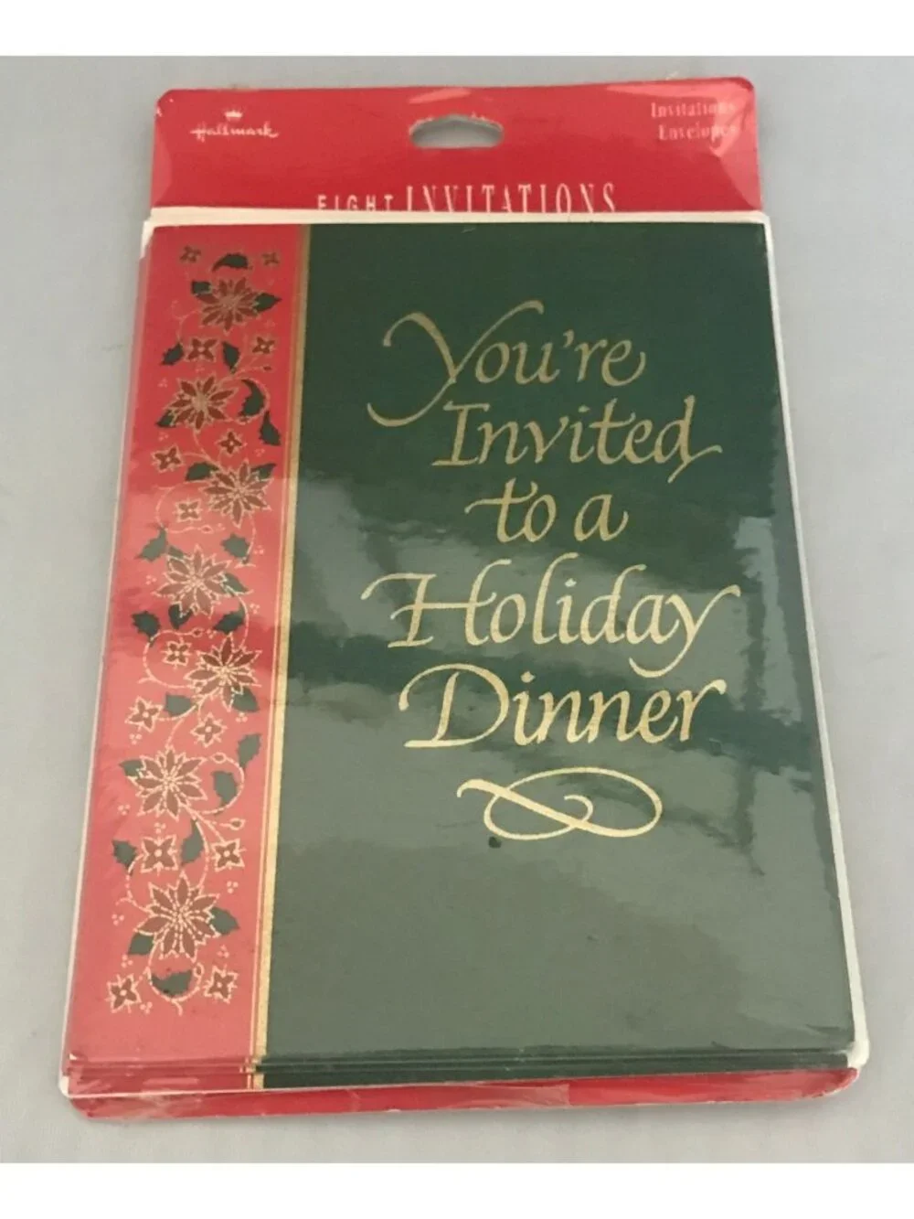Hallmark Holiday 16 Dinner Invitation Envelopes You're Invited to a 2 Packs